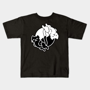 Meow Yin Meow Yang Kids T-Shirt